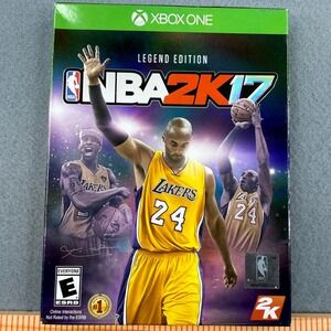 2K Games NBA 2K17 Legend Edition Xbox One Kobe Bryant Gold Purple Collectible